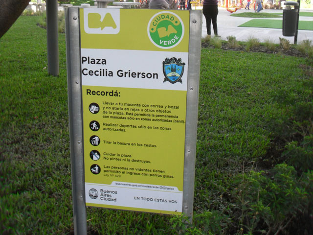 Plaza Cecilia Grierson