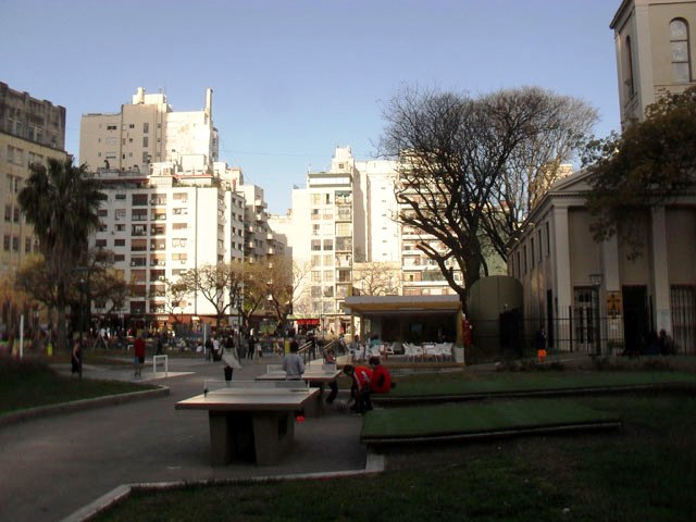 Plaza Dr. Bernardo A. Houssay